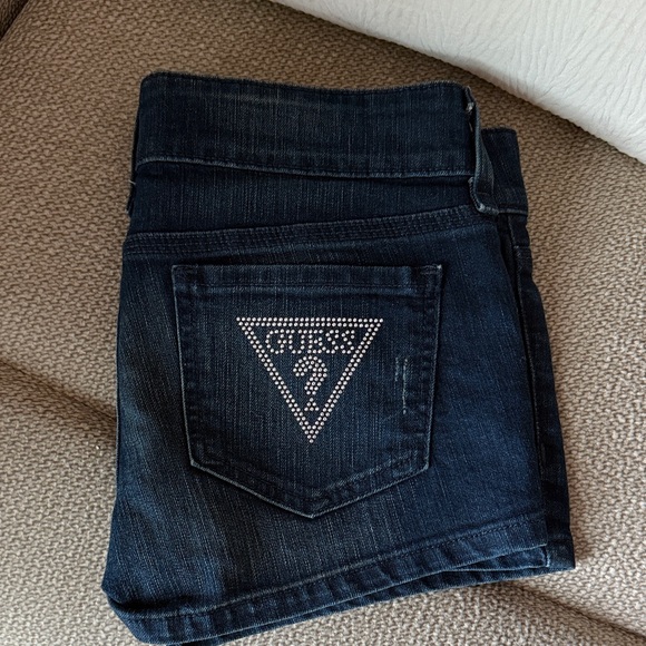 GUESS Women's Deep Indigo Jeans - Picture 1 of 4